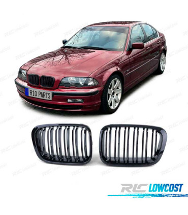 GRIGLIA PER BMW SERIE 3 E46 SEDAN TOURING 98-01 ASPECTO M NERO LUCIDO