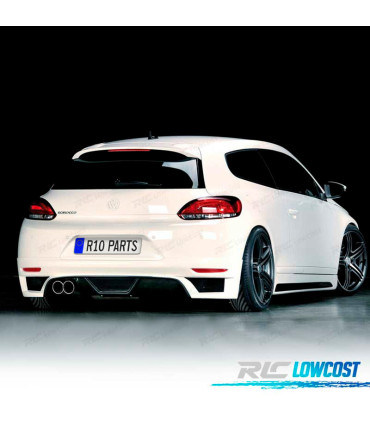 DIFFUSORE VOLKSWAGEN VW SCIROCCO 08-17 LOOK RIEGER IN ABS
