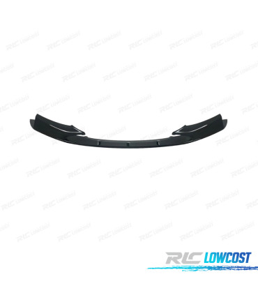 SPOILER LIP ANTERIORE BMW F20 F21 11-15 LOOK M PERFORMANCE NERO LUCIDO