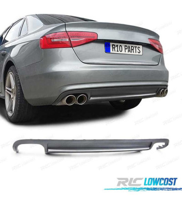 DIFFUSORE AUDI A4 B8 08-11 LOOK S4 IN ABS