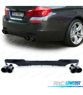 DIFFUSORE BMW F10 F11 10-17 LOOK M PERFOMANCE + TERMINALI DI SCARICO