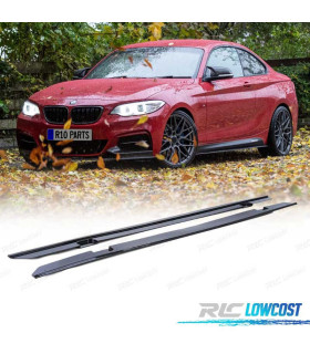 AGGIUNTE PEDANE BMW SERIE 2 F22 F23 PACK M PERFORMANCE NERO LUCIDO