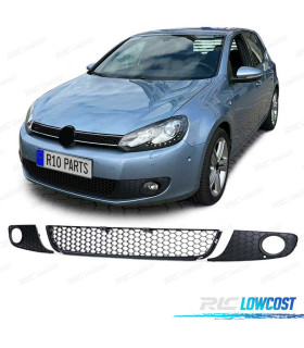 GRIGLIE PARAURTI VOLKSWAGEN VW GOLF 6 08-13 NERO