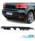 DIFFUSORE VOLKSWAGEN VW GOLF MK6 1K 08-13 NERO LUCIDO DOPPIA USCITA
