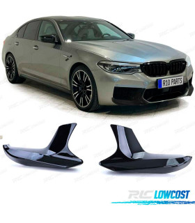 SPLITTER PARAURTI BMW G30 G31 17-19 LOOK M5 NERO LUCIDO