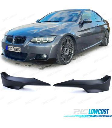 DIVISORI PARAURTI PER BMW E92 E93 06-10 PACCHETTO M NERO OPACO