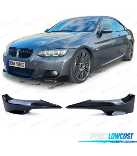 SPLITTER PARAURTI BMW E92 E93 06-10 LOOK M NERO LUCIDO