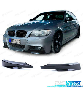 SPLITTER PARAURTI BMW E90 E91 08-12 KIT M NERO LUCIDO