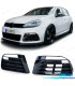 GRIGLIE PER VOLKSWAGEN VW GOLF 6 09-12 R20 NERO LUCIDO
