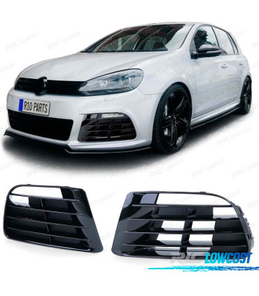 GRIGLIE PER VOLKSWAGEN VW GOLF 6 09-12 R20 NERO LUCIDO