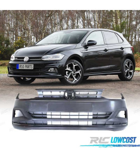 PARAURTI ANTERIORE VOLKSWAGEN VW POLO VI AW 17-20 LOOK R LINE