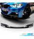 SPOILER LIP ANTERIORE BMW F30 F31 11-18 LOOK M PERFORMANCE NERO LUCIDO ABS