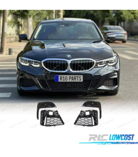 GRIGLIE FENDINEBBIA BMW G20 19-22 LOOK M NERO LUCIDO