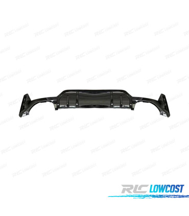 DIFFUSORE BMW G20 G21 23-25 LOOK M NERO LUCIDO