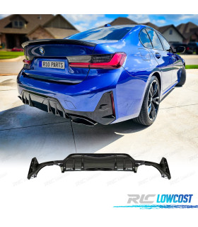 DIFFUSORE BMW G20 G21 23-25 LOOK M NERO LUCIDO