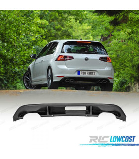 DIFFUSORE VOLKSWAGEN VW GOLF 7 12-17 LOOK R20 DOPPIA USCITA