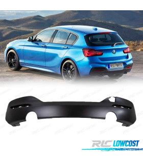DIFFUSORE BMW F20 F21 LCI 15- LOOK M DOPPIA USCITA