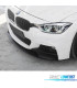 SPOILER LIP BMW SERIE 3 GT F34 13-19 LOOK M PERFORMANCE NERO OPACO