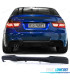 DIFFUSORE PER BMW E90 05-12 PACCHETTO M NERO LUCIDO