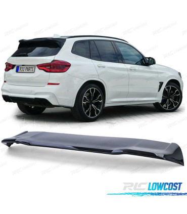 SPOILER PER BMW X3 G01 17- LOOK M NERO LUCIDO