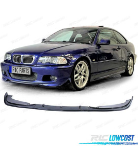 SPOILER LABBRO ANTERIORE BMW E46 COUPE LOOK M NERO LUCIDO 99-06