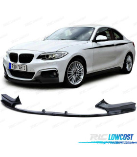 SPOILER LIP PER BMW F22 F23 12- PACK M PERFORMANCE NERO LUCIDO
