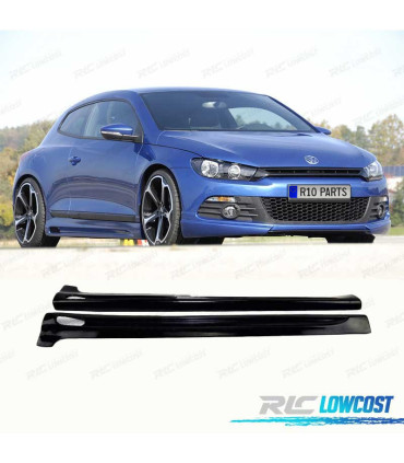 PROFILI LATERALI PER VOLKSWAGEN VW SCIROCCO MK3 08-17 LOOK ABS RIEGER