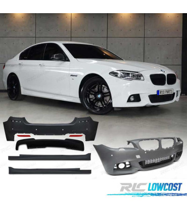 KIT CARROZZERIA BMW F10 13-17 CON PDC E LAVAFARI LOOK M