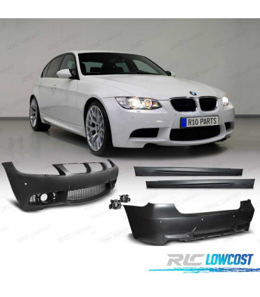 KIT CARROZZERIA LOOK M3 PER BMW E90 08-12 CON PDC E LAVAFARI