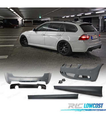 KIT CARROZZERIA BMW E91 08-12 LOOK M PDC E LAVAFARI