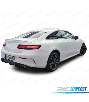 DIFFUSORE MERCEDES CLASSE E C238 16- E53 AMG + TERMINALI DI SCARICO
