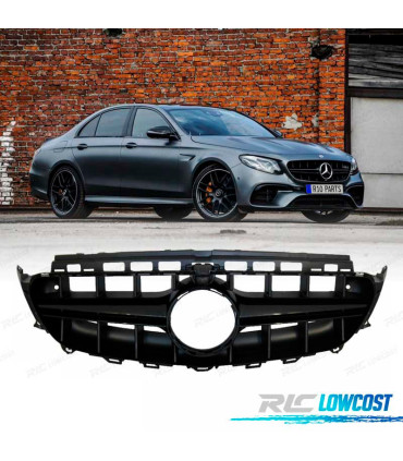 GRIGLIA MERCEDES CLASSE E W213 16-19 LOOK AMG E63 NERO