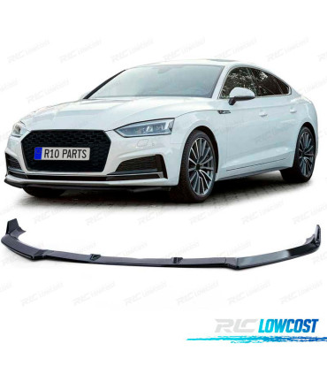 SPOILER LIP PER AUDI A5 F5 16- LOOK SLINE NERO LUCIDO