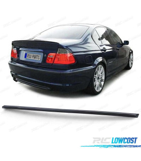 SPOILER ALETTE PER BMW E46 SEDAN 98-05 LOOK M NERO LUCIDO