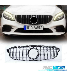 GRIGLIA MERCEDES W205 S205 14-18 LOOK AMG GT NERO CROMATO