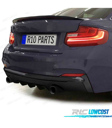 DIFFUSORE BMW F22 F23 13- LOOK M PERFORMANCE CARBONIO