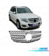 GRIGLIA PER MERCEDES GLK X204 12-15 LOOK AMG NERO ARGENTO