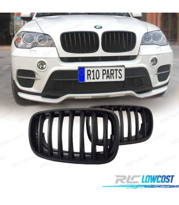 GRIGLIA PER BMW X5 E70 X6 E71 07-14 COLORE NERO OPACO