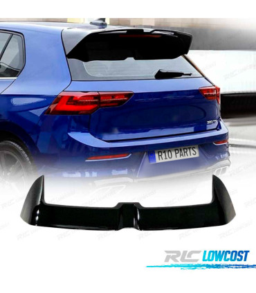 SPOILER VOLKSWAGEN VW GOLF 8 R LINE 20- LOOK OETTINGER NERO LUCIDO