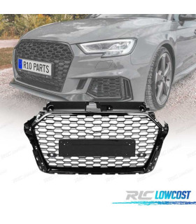GRIGLIA PER AUDI A3 8V 17-19 ASPECTO RS3 NERO LUCIDO