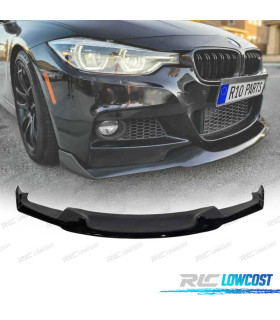 SPOILER LIP BMW F30 11-19 LOOK M NERO LUCIDO
