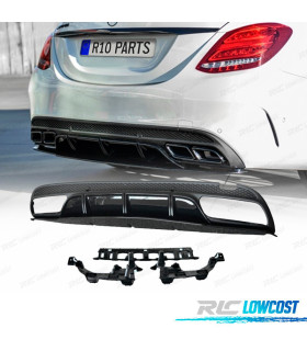 DIFFUSORE MERCEDES CLASSE C W205 15-21 LOOK C63 EDITION 1