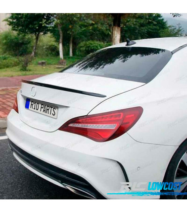 SPOILER ALARE MERCEDES CLA C117 12- ASPECTO AMG NERO LUCIDO