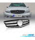 GRIGLIA PER MERCEDES CLASSE C W204 S204 07-14 NERO CROMATO