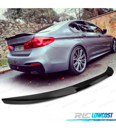 SPOILER ALERON BMW G30 17- LOOK M5 NERO LUCIDO