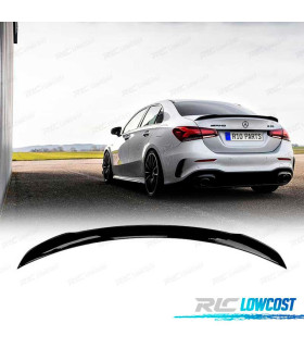 SPOILER ALERON MERCEDES CLASSE A V177 19- LOOK AMG A35 NERO LUCIDO