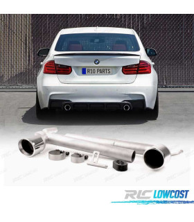 KIT SCARICO CON TERMINALI BMW F30 F31 10-18 LOOK M PERFORMANCE