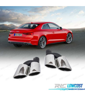 TERMINALI SCARICO AUDI LOOK S