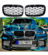 GRIGLIE PER BMW X5 E70 X6 E71 07-14 NERO DIAMANTE
