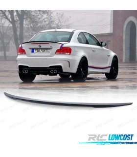 SPOILER ALARE BMW E82 LOOK M PERFORMANCE NERO LUCIDO